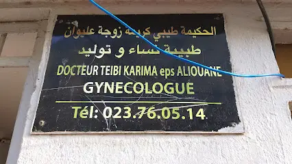 Dr TEIBI KARIMA eps ALIOUNE