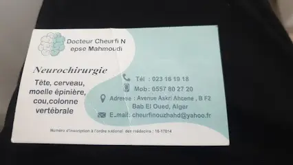 Docteur Cheurfi N epse Mahmoudi