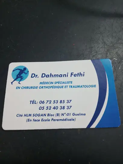 Cabinet Dr Dahmani Fethi - Orthopédiste