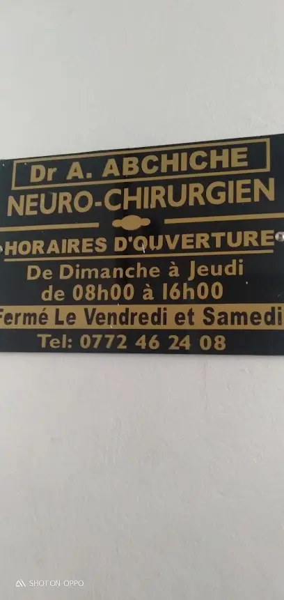 Dr A. ABCHICHE NEURO_CHIRURGIEN
