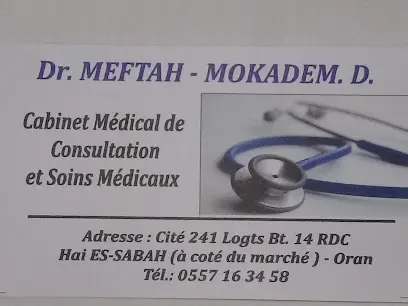 Cabinet médical Dr.Meftah.Mokadem.D